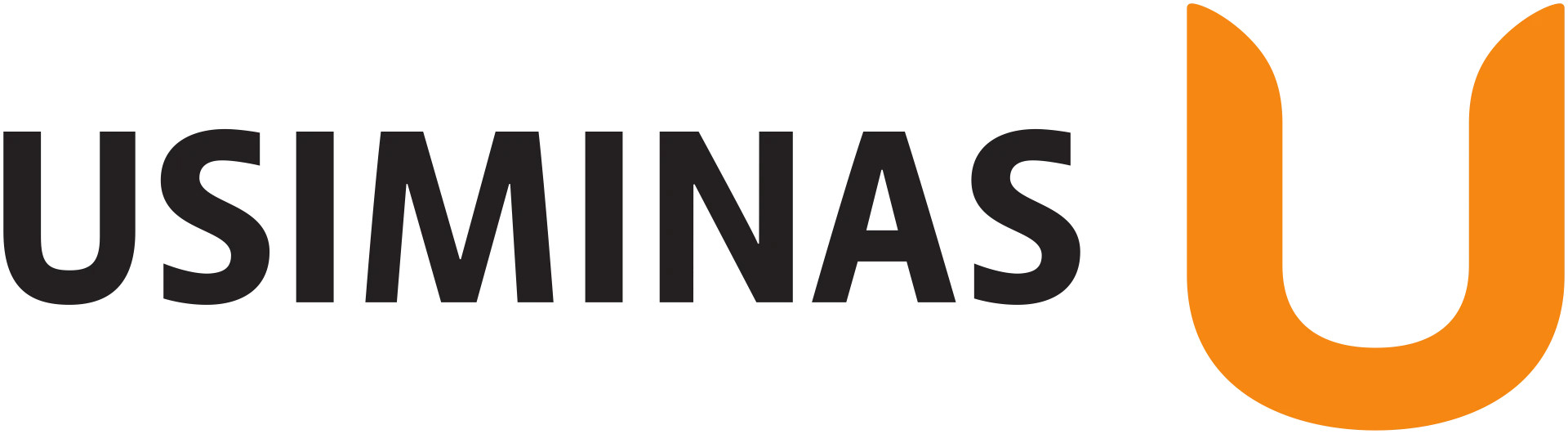 Logotipo Usiminas — experiência do corpo técnico em projetos industriais